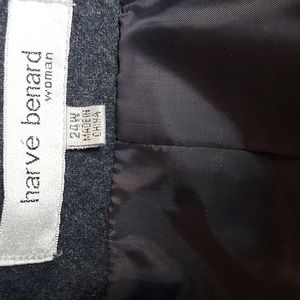 2 piece wool viscose pant suit